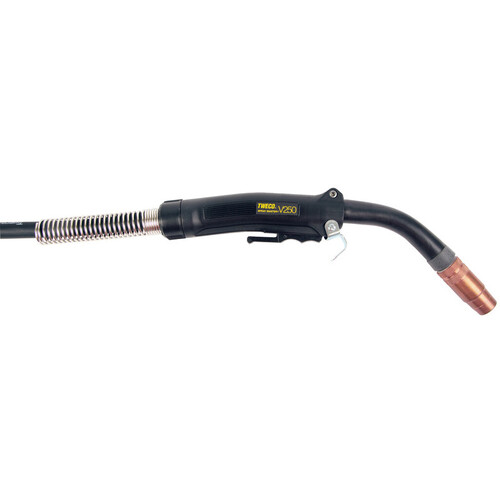 Tweco VELOCITY2 Spray Master V250, Air-Cooled MIG Guns, 12 ft. w/ Euro-Kwik Style Connector