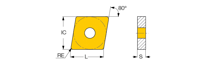 CNMG 544-R3P IC8150